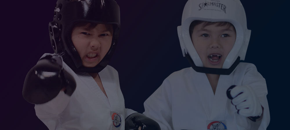 taekwondo sparring kids