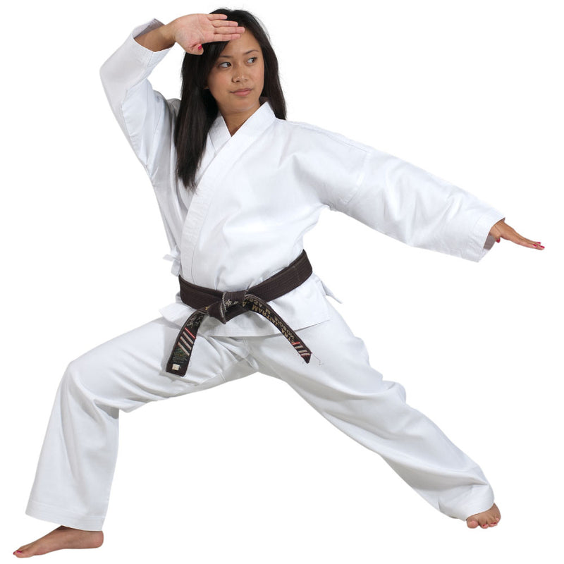 White Karate Uniform 8 oz