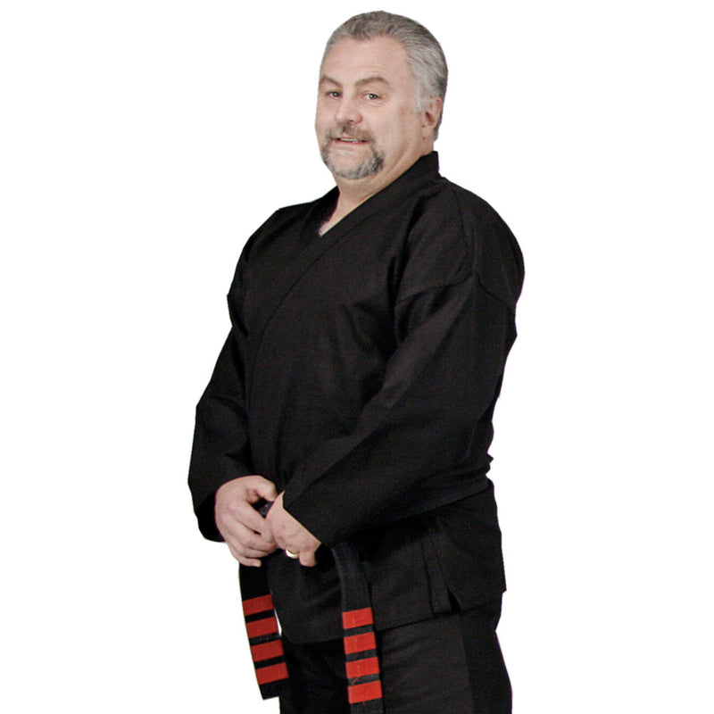 20% OFF Medium Weight Karate Uniform - Black