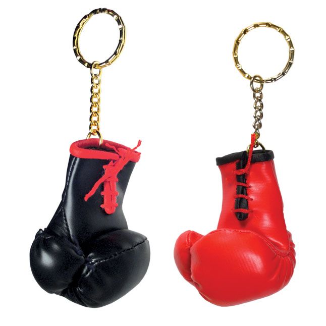 Keychain - Large  Glove - Red/Black
