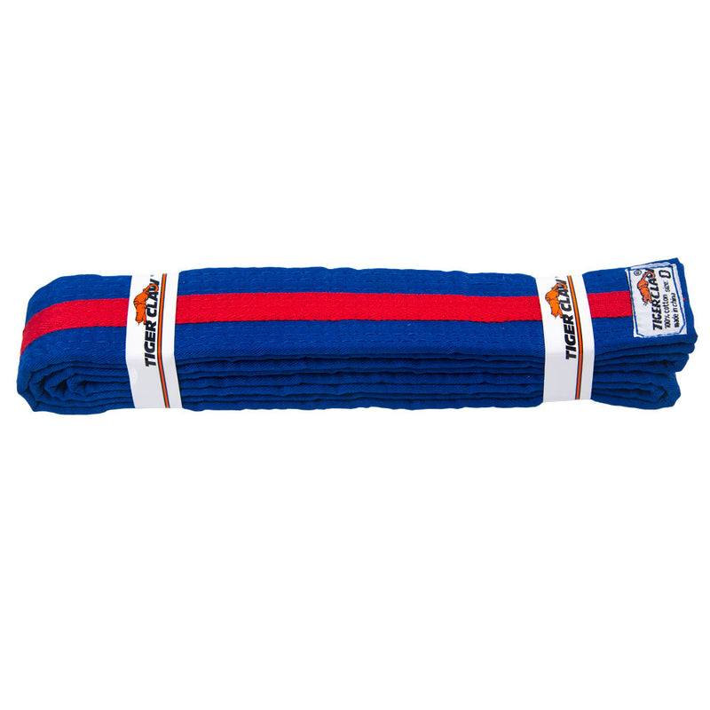 Belt - Blue with Red Stripe