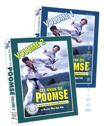 DVD - TKD Poomse - Volume 1/2/both