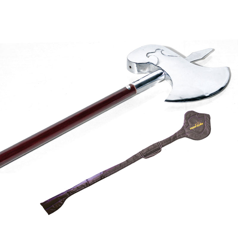 Long Weapon - Wushu Long Stick Axe