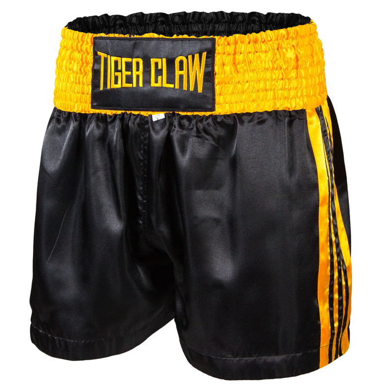 Kick Boxing Shorts Black/Yellow