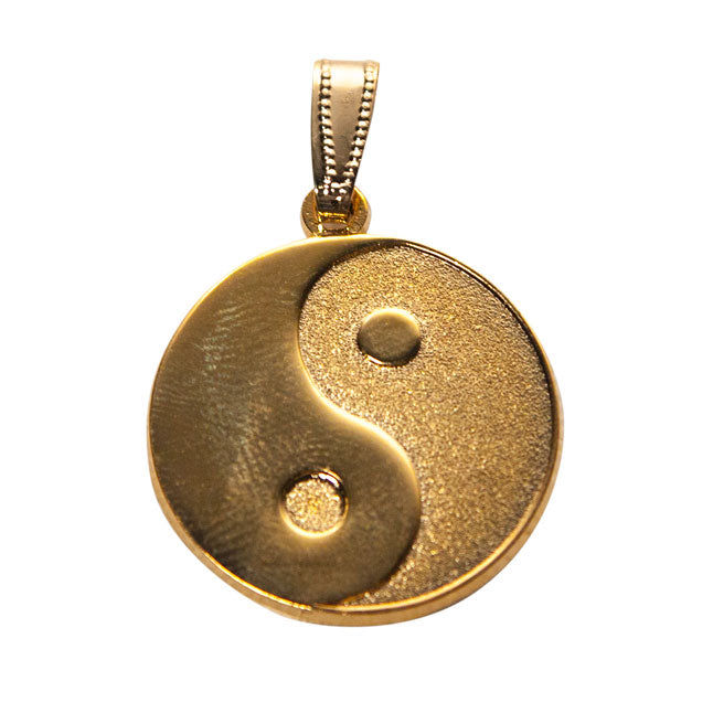 Yin Yang Gold-plated Pendant