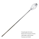 Two-Piece Stainless Steel Abbot’s Staff (Fashigun)