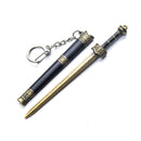 3 PCS Mini Chinese Sword Keychain