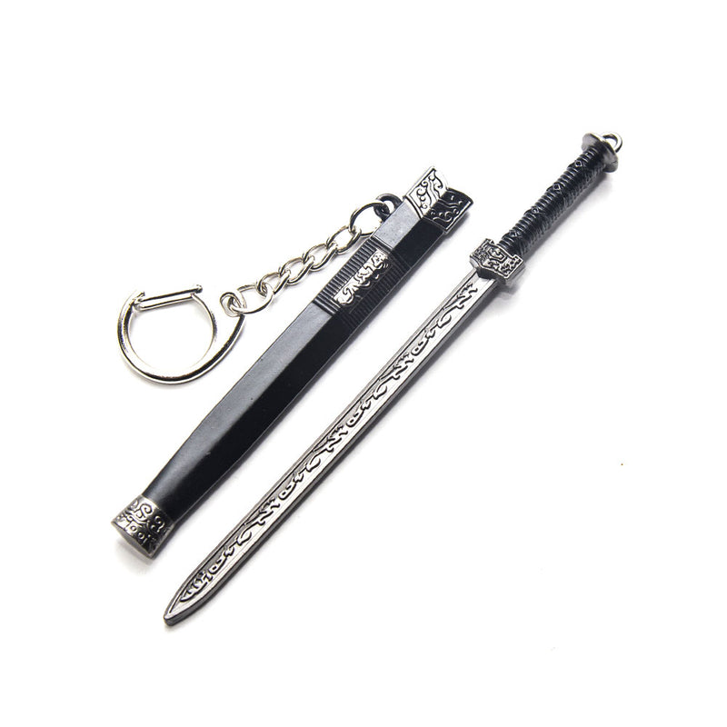 3 PCS Mini Chinese Sword Keychain