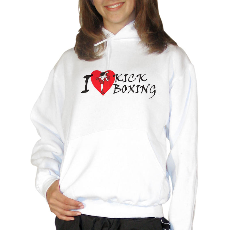 I Love Kickboxing - Sweat Shirt or Hooded Style