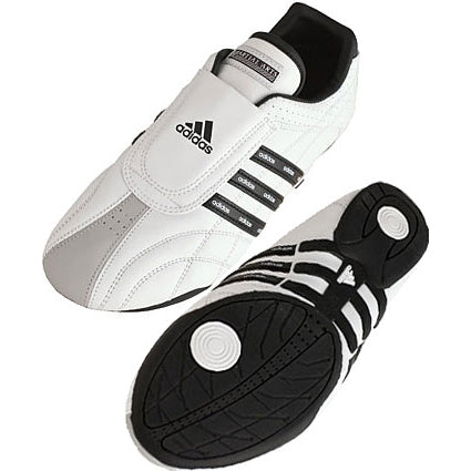 Adidas AdiLuxe Shoes (White with Black Stripes)