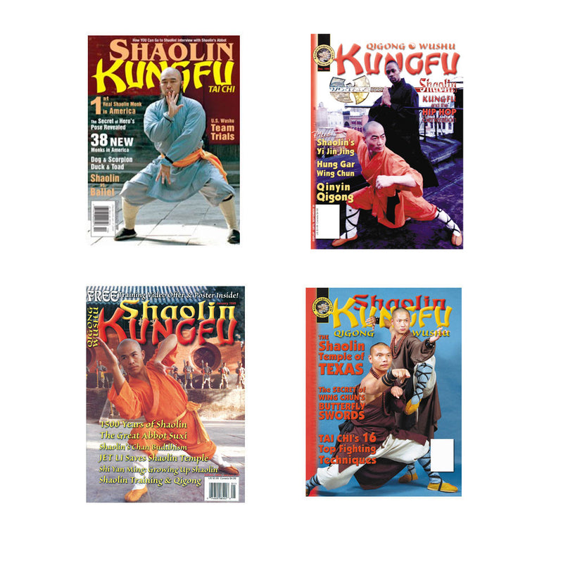 15% OFF - Shaolin Kung Fu Special Magazines Pack