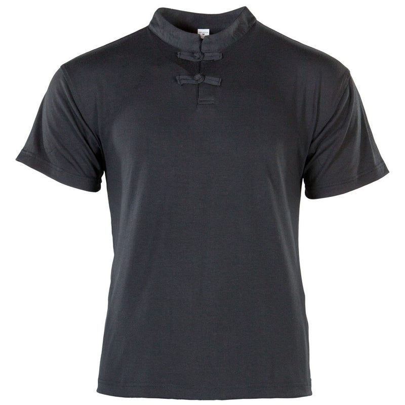 Tiger Claw's Asian Henley - Black