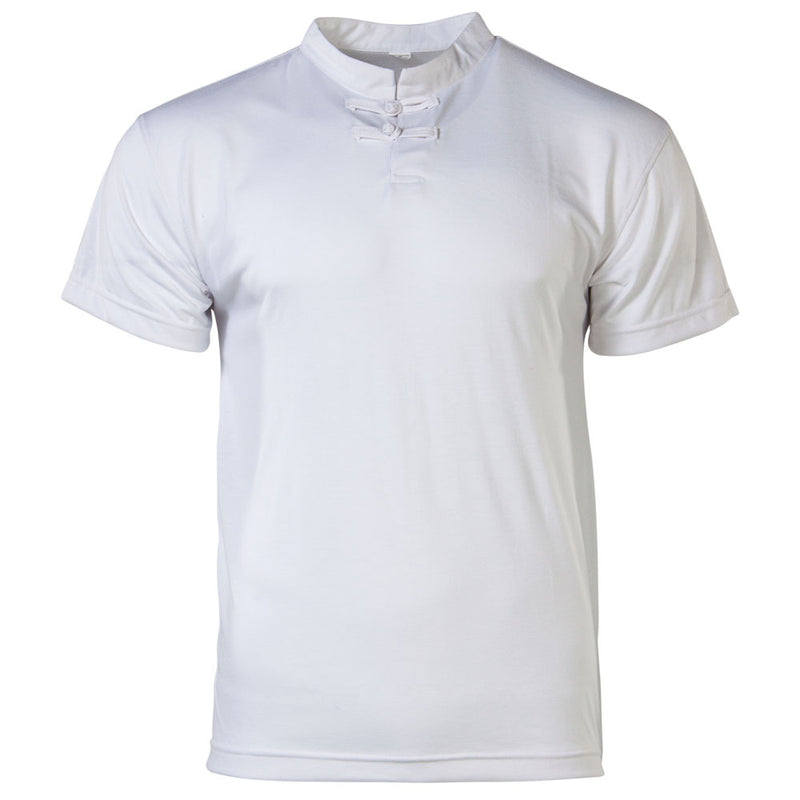Tiger Claw's Asian Henley - White