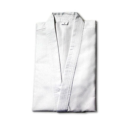 Karate Uniform - Light Weight White Top Only.