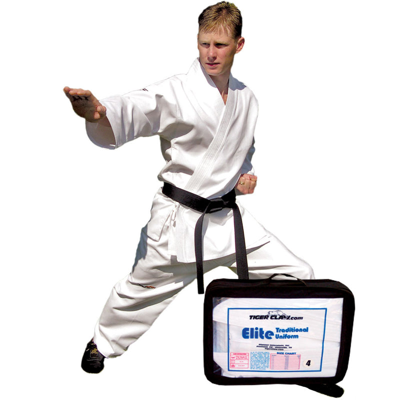 Elite White Karate Uniform