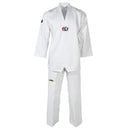 Tae Kwon Do Uniform - Elite White V-Neck