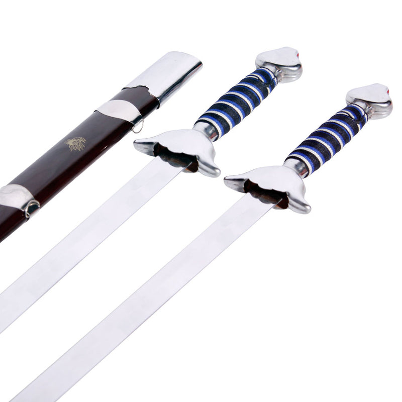 Twin Wushu Straight Swords