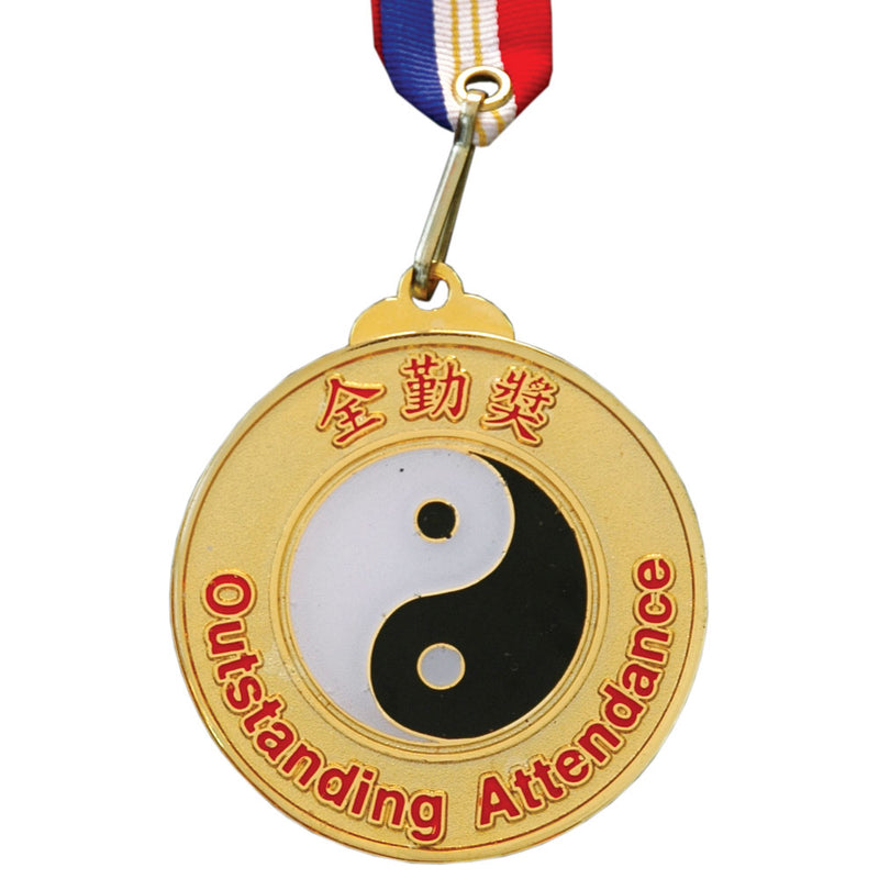 Medal - Outstanding Attendance - Kung Fu