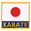 Patch - Japan Flag with Karate
