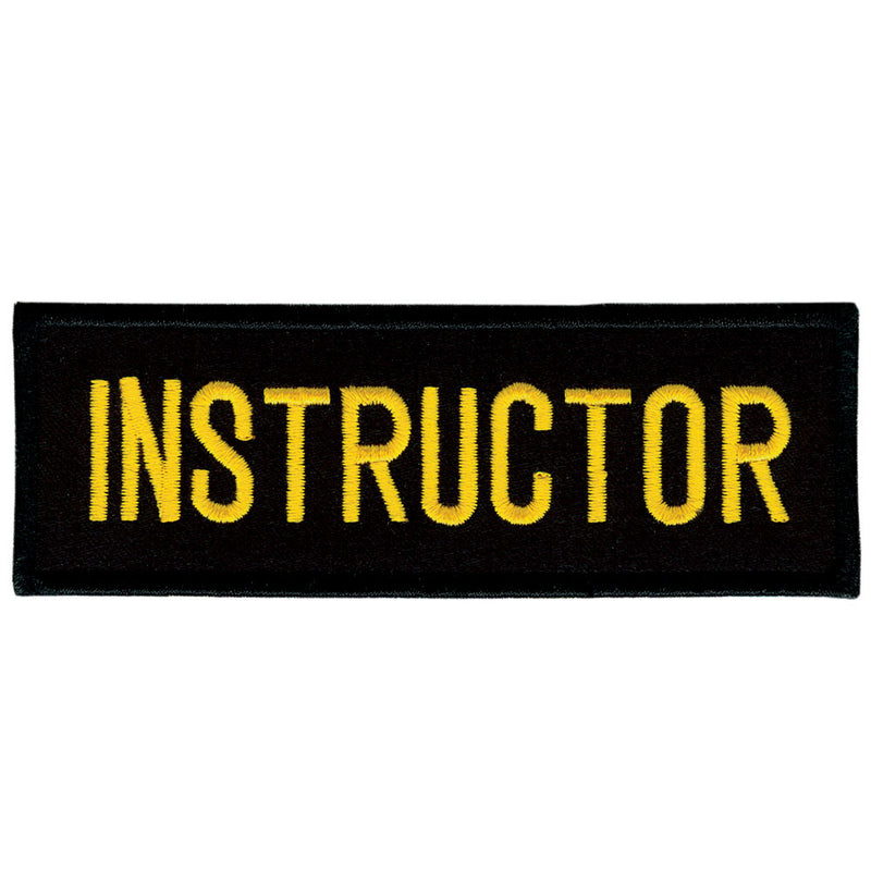 Patch - ''Instructor'' rectangular emblem