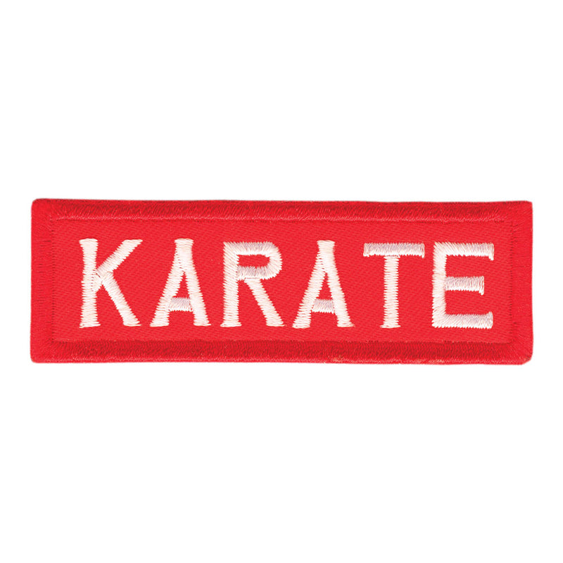 Patch - 'Karate' emblem