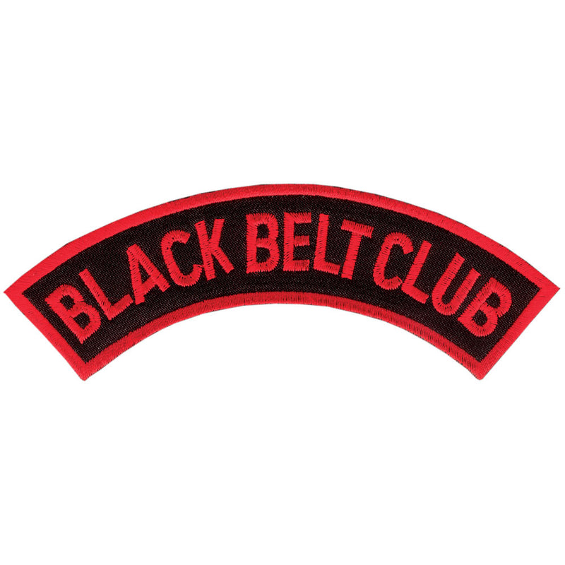 Patch - ''Black Belt Club'' dome
