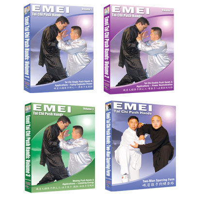 30% OFF - Tai Chi Push Hands Series (4 DVDs)