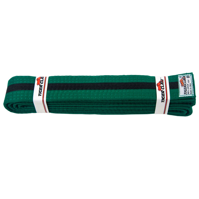 Belt - Green with Black Stripe