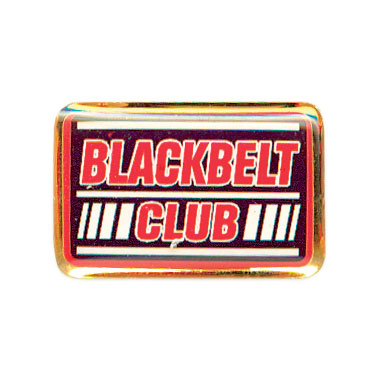 Black Belt Club Pin