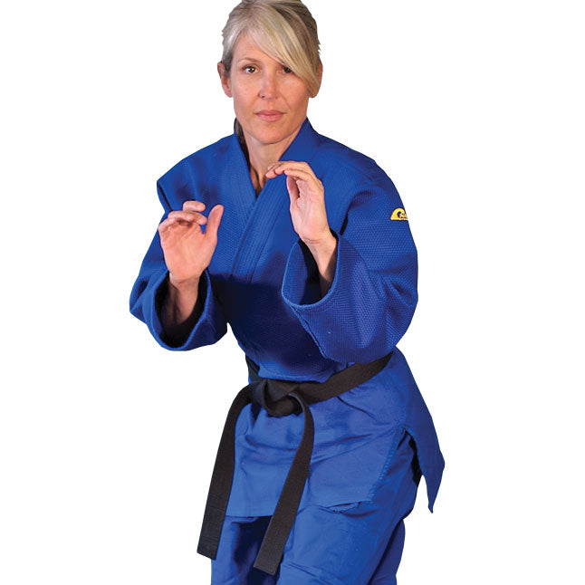 Blue Double Weave Traditional Uniform