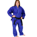 Blue Hayashi Single Weave Judo Uniform