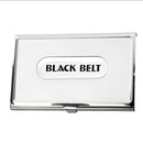 Black Belt Business Card Holder