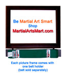 Certificate & Ranking Belt Display w/one holder