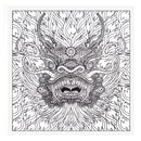 COLOR ME POSTER - Dragon