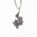 Dragon Shape Silver Pendant