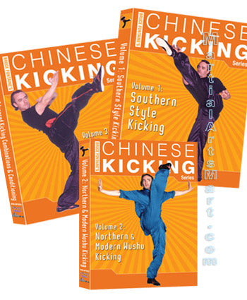 DVD  - Chinese Kicking Series - Volume 1/2/3/All 3