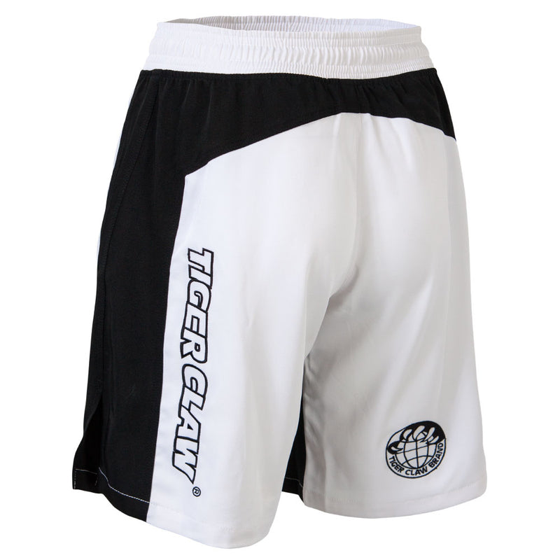 Fight Shorts - White with Black trim