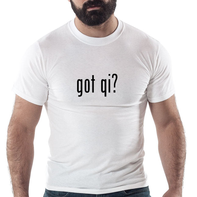 T-Shirt - Got Qi - Black Lettering