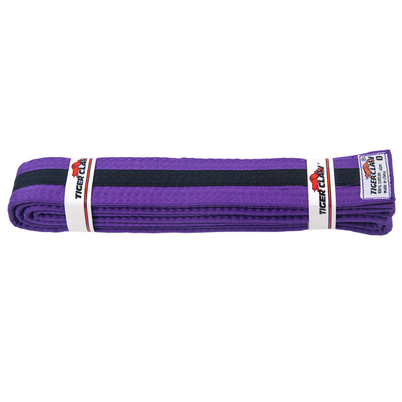 Han Belt - Purple with Black Stripe