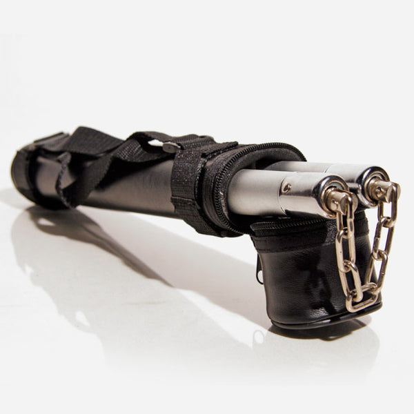 Custodia per Nunchaku in Vinile Nero Morbida e Resistente Custodia per Nunchaku in Vinile Nero Morbida e Resistente