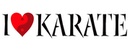 I Love Karate - Sweat Shirt or Hooded Style