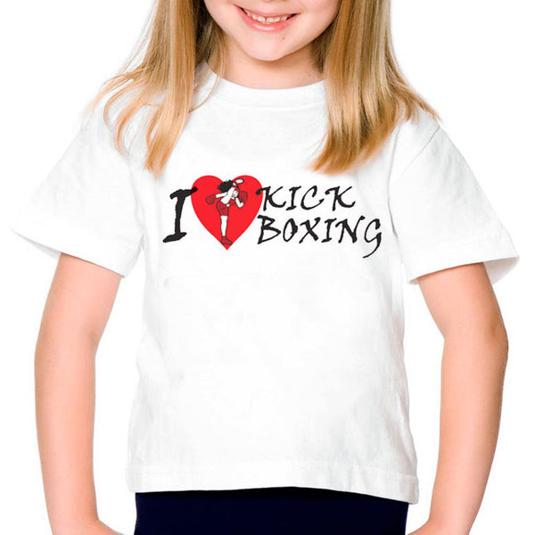 T Shirt I Love Kickboxing