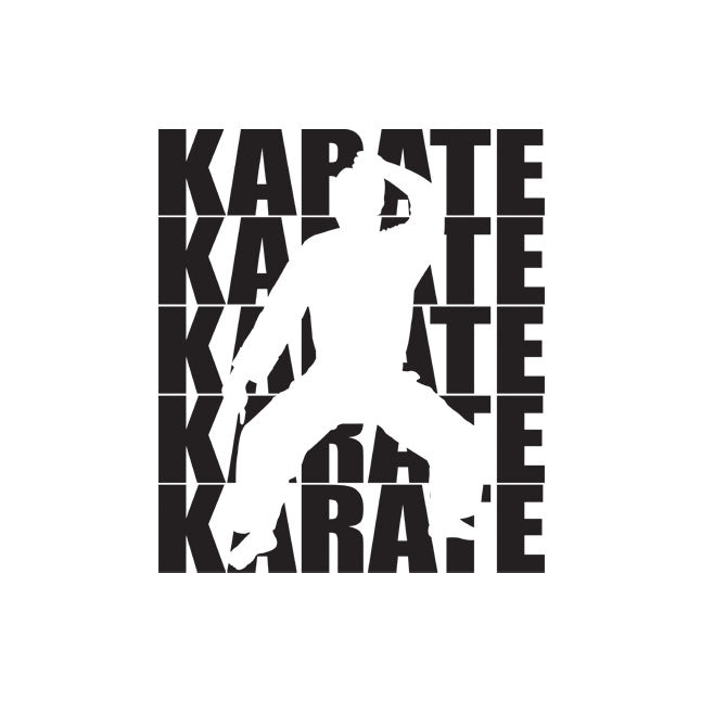 Karate (Black Lettering) - Other Garment
