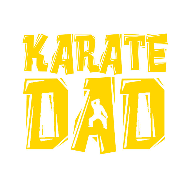 Karate Dad (Yellow Lettering)