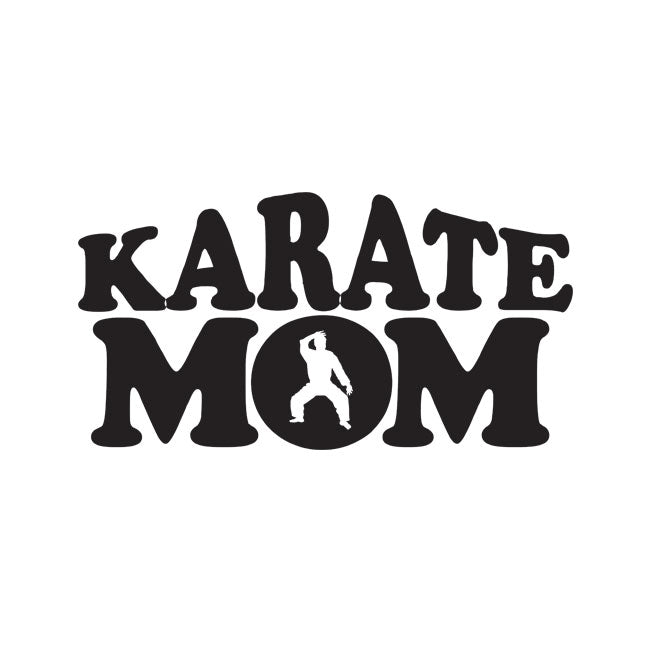 Karate Mom (Black Lettering) - Hoodie