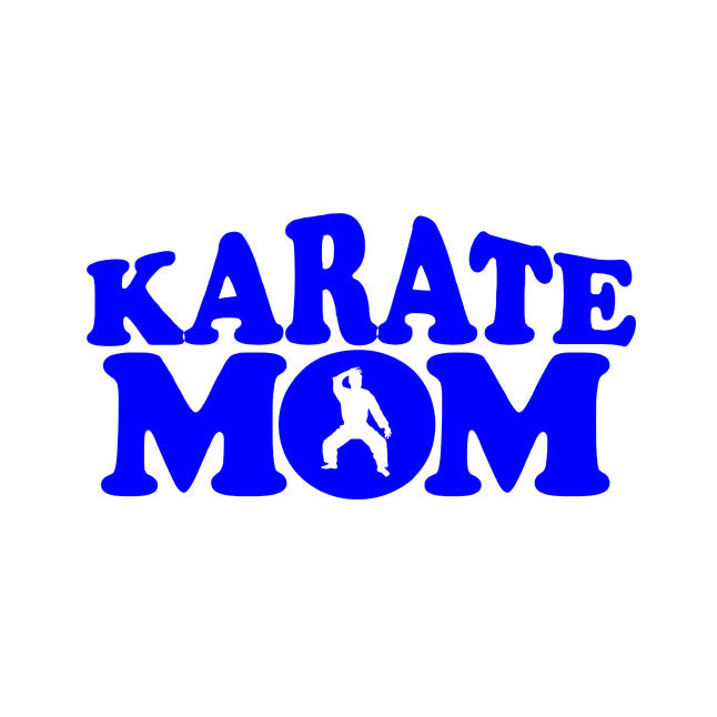 Karate Mom (Blue Lettering) - Other Garment