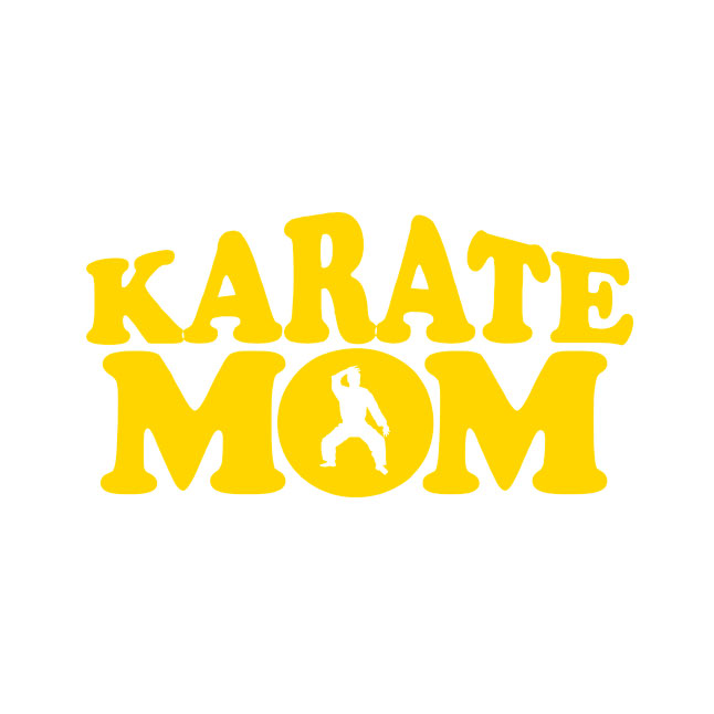 Karate Mom (Yellow Lettering)