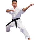 White Medium Weight Karate Uniform Poly/Cotton