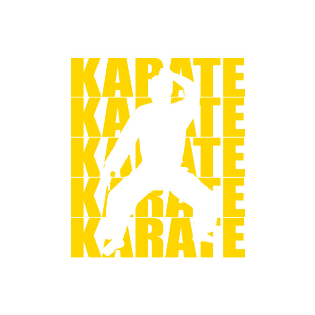 Karate (Yellow Lettering) - Other Garment