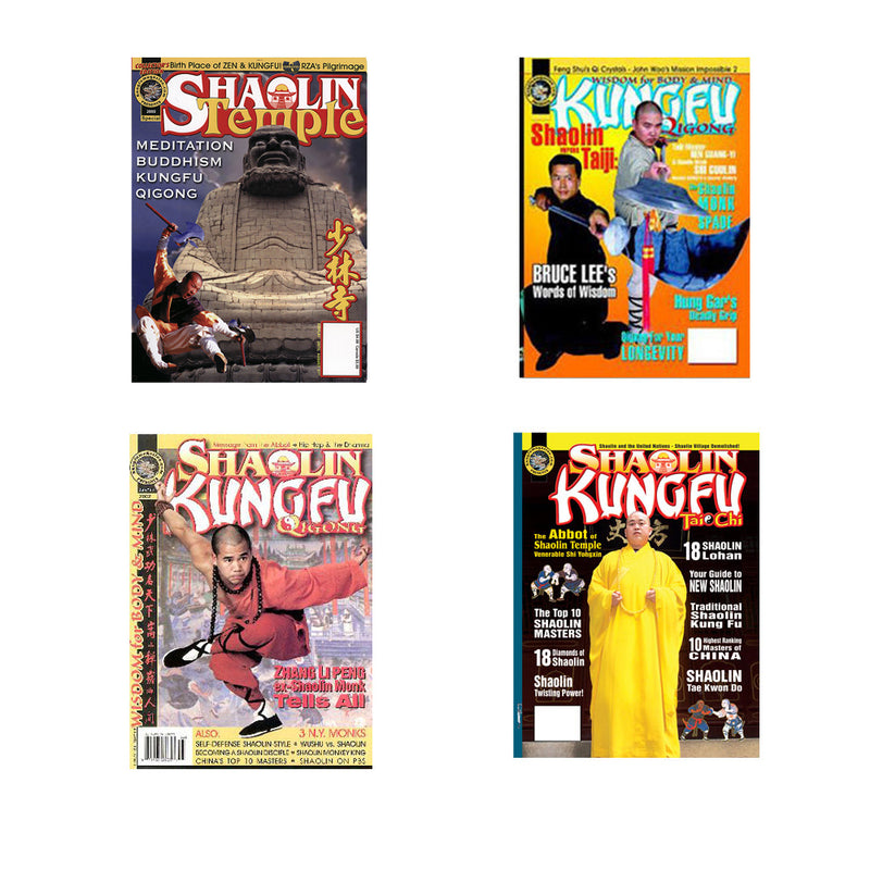 15% OFF - Shaolin Kung Fu Special Magazines Pack